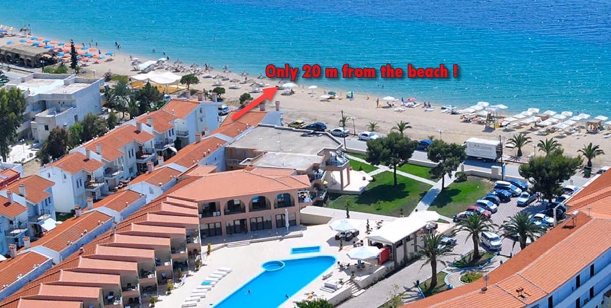 Just 20 Meters From The Beach Toroni Ngoại thất bức ảnh